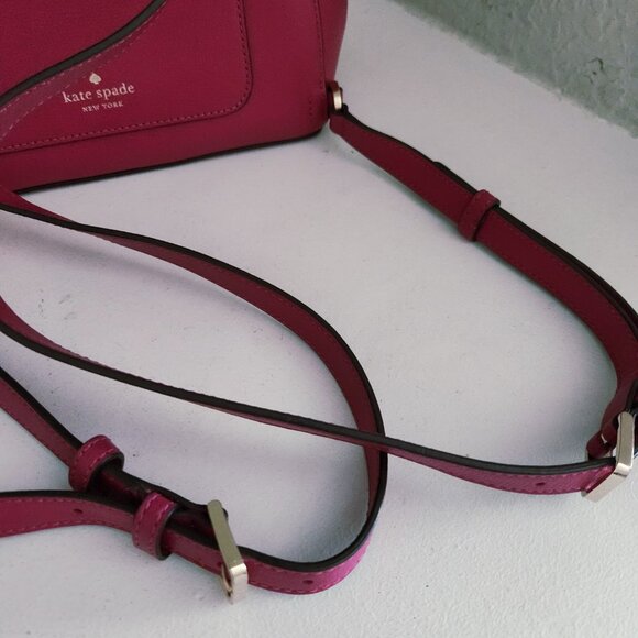 Like New Kate Spade Adel Flap Pink Leather Backpack main image 5